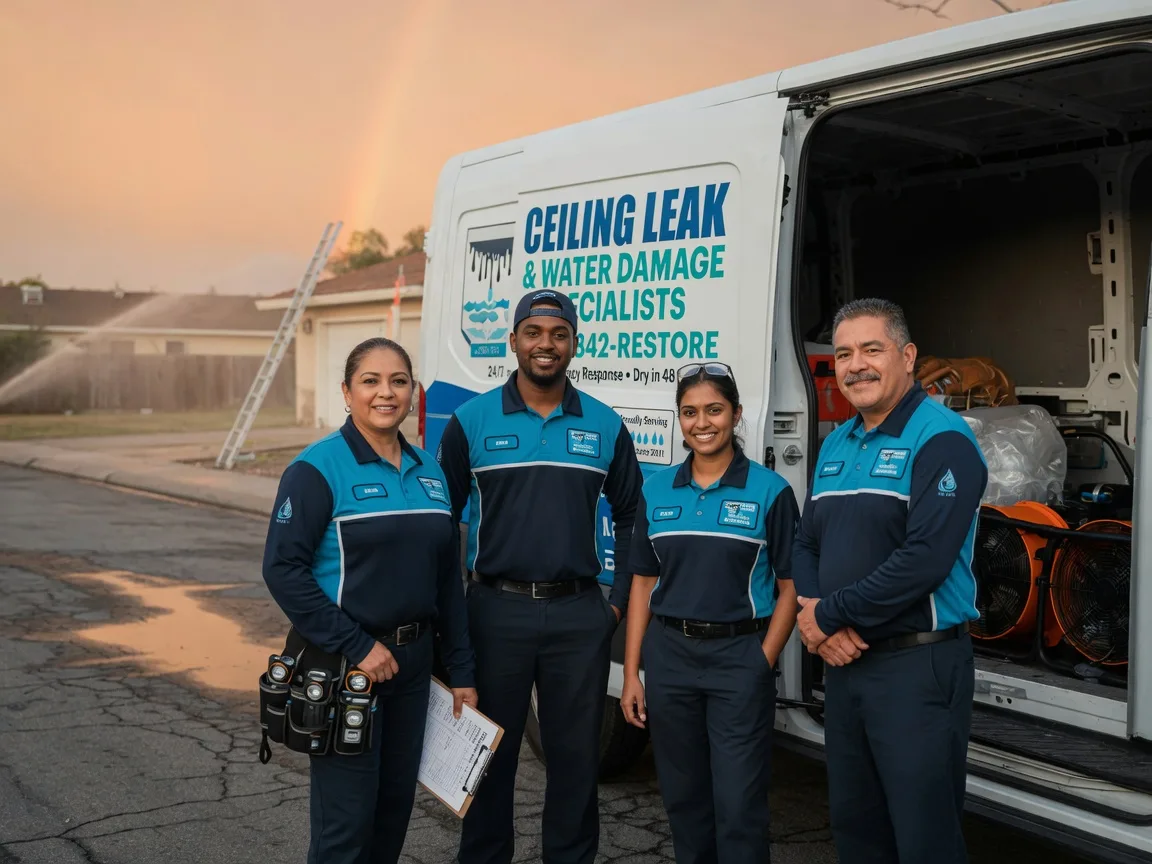 Ceiling Leak Cleanup company in Valmora, NM